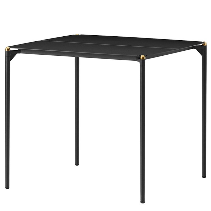 Novo Table Black/Gold L80xW80xH72CM