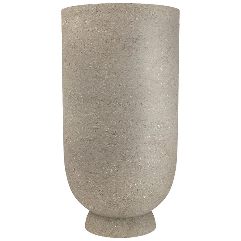 Terra Flower Pot Ø40x75 cm, Sand