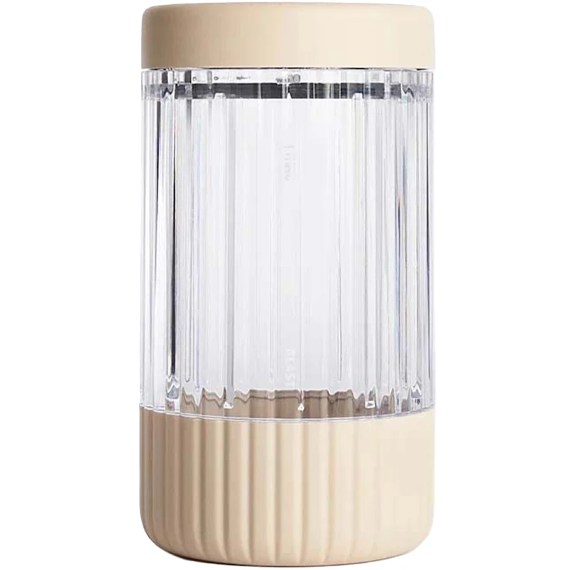 Mighty Blender jug with storage lid 638 ml, Sand