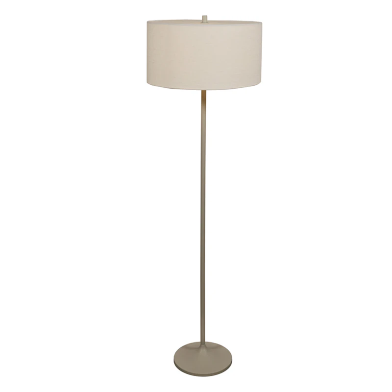 Soft Floor Lamp, Sand / Linen White