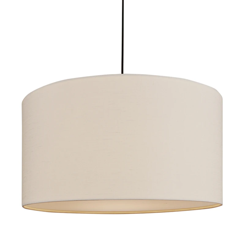 Soft Pendant Ø60 cm, Metallic Bronze / Linen White