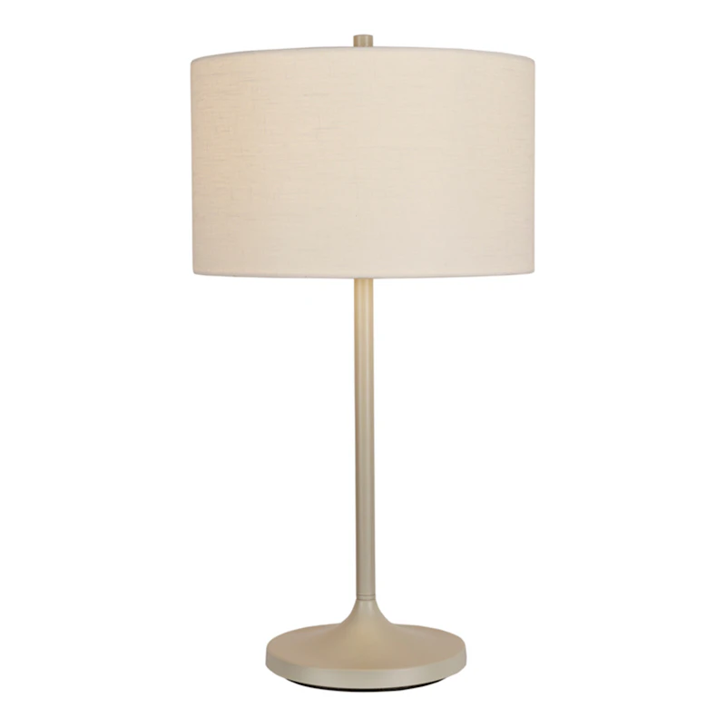 Soft Table Lamp, Sand / Linen White