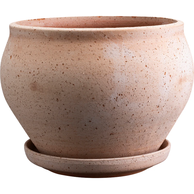 Delphi Pot Low 24 cm, Pink
