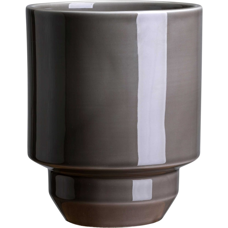 Hoff Pot Without Drainage Holes 18 cm, Pearl Grey