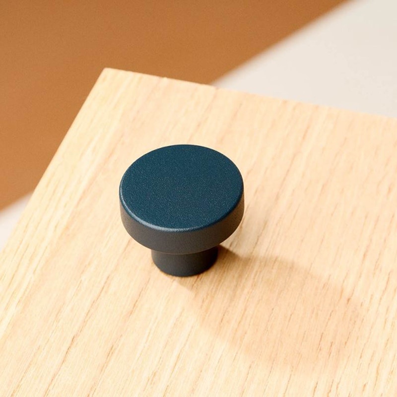 Circular Knob, Deep Blue
