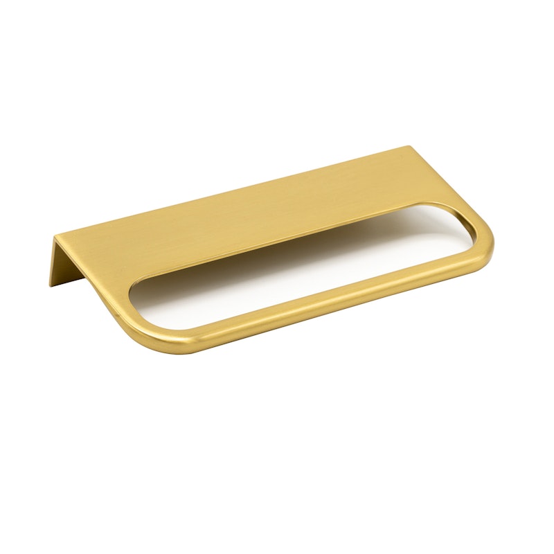 Handle Rim-120, brushed brass