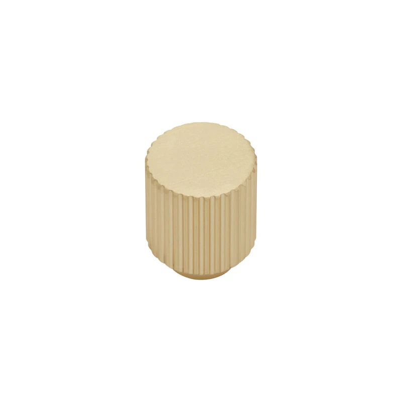 Helix Stripe Knob, Brass
