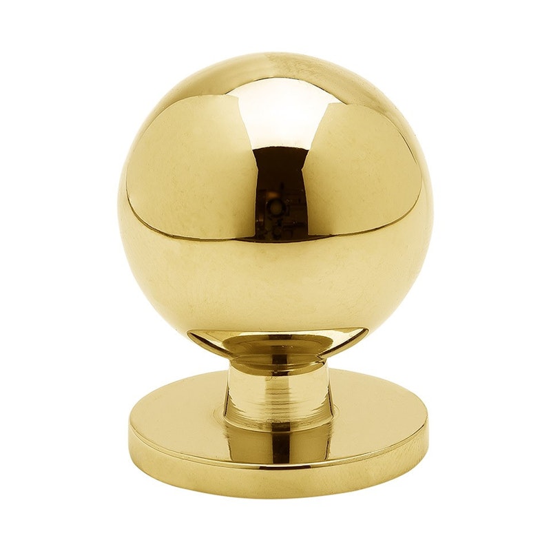 Solliden Knob, Polished Brass