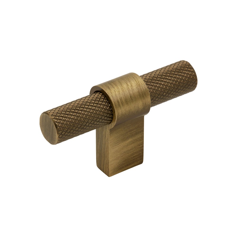 T Helix Knob, Antique bronze