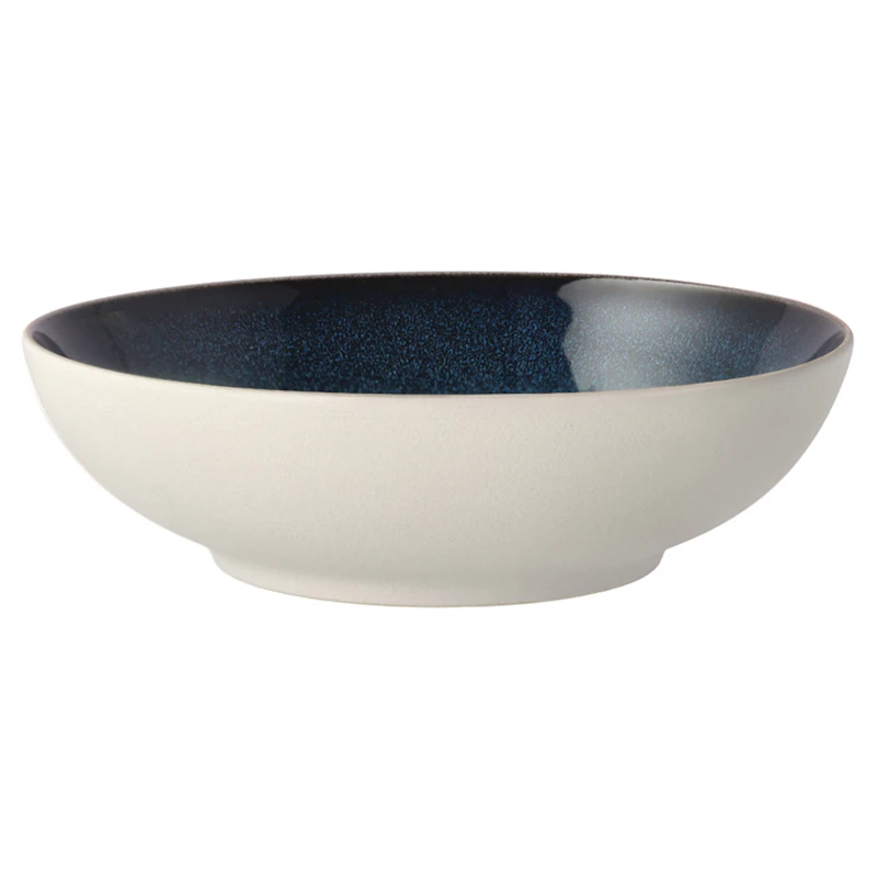 Gastro Pasta Plate 20 cm, Dark Blue / White
