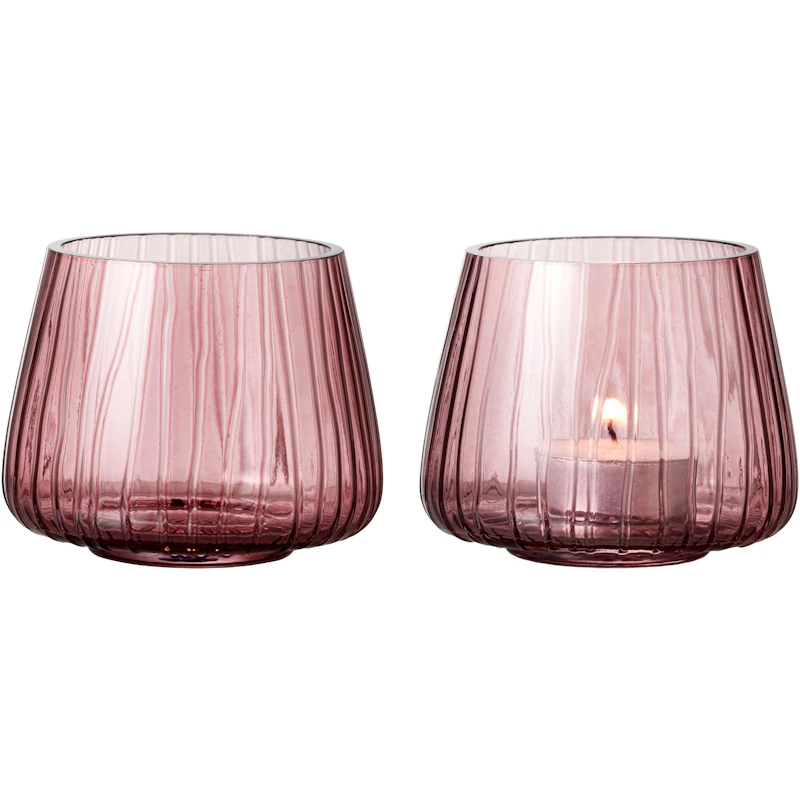 Kusintha Candle Holder 2-pack, Pink