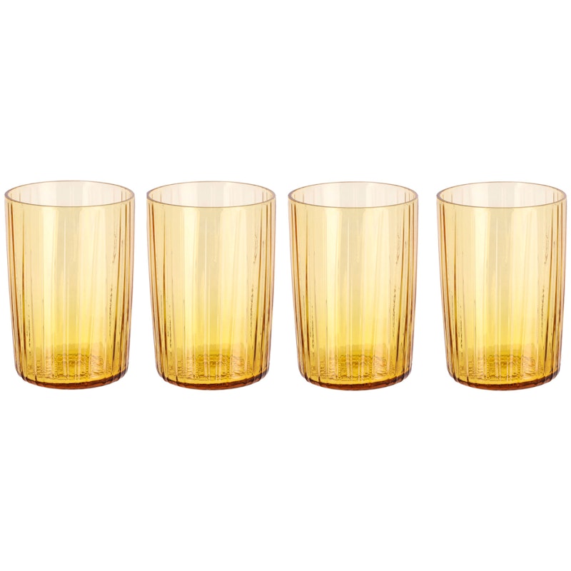 Kusintha Glass 4-pack 28 cl, Amber