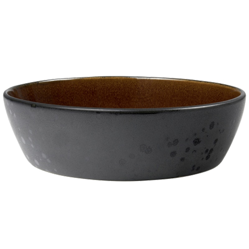 Soup Bowl Ø18 cm Black/Amber