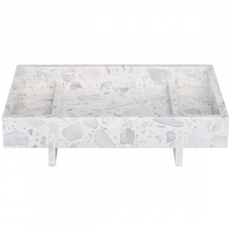 ABENTO Marble Tray 30x18 cm, Nimbus