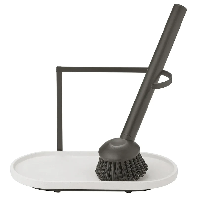 DHUVA Soap Holder 9 x 17 cm, Lily White