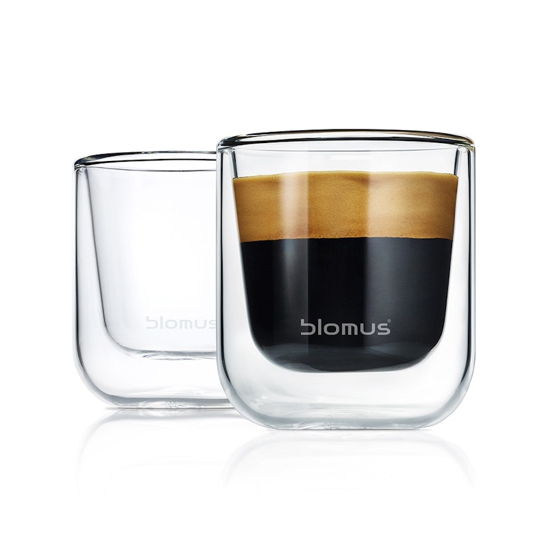 Nero Double Wall Espresso Glass 2-Pcs