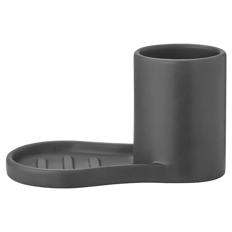 PIRO Soap Holder 10 x 17.5 cm, Black