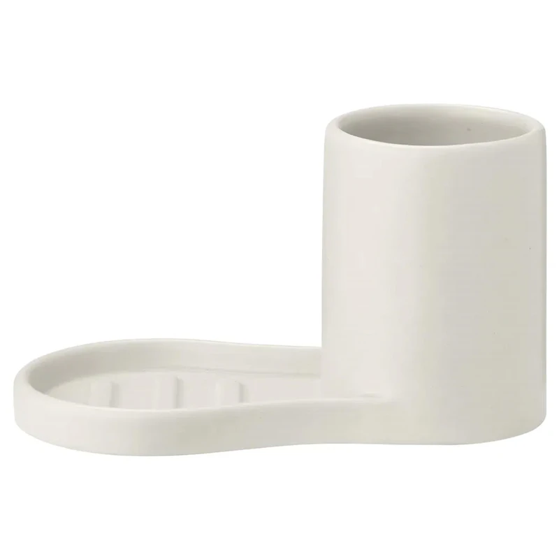 PIRO Soap Holder 10 x 17.5 cm, Moonbeam