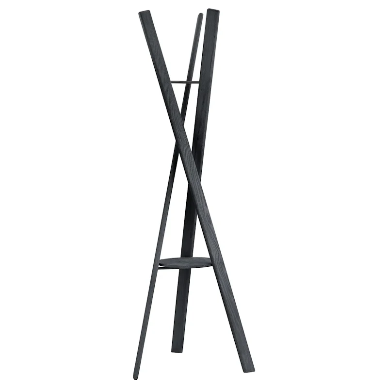 RAKKU Coat Rack 176 cm, Black