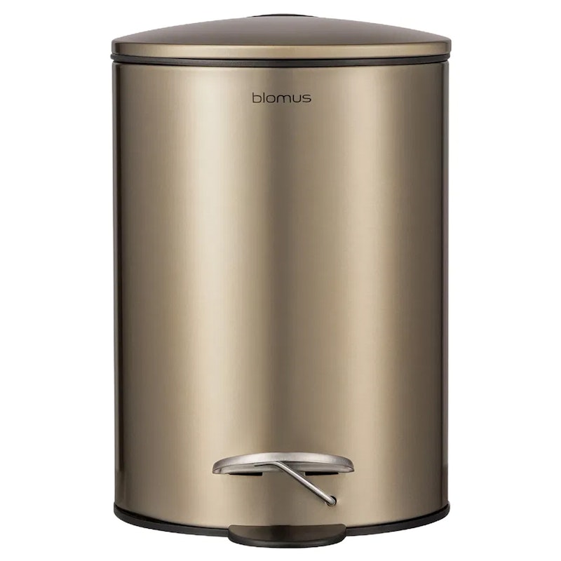 TUBO Pedal Bin 3 L, Brass