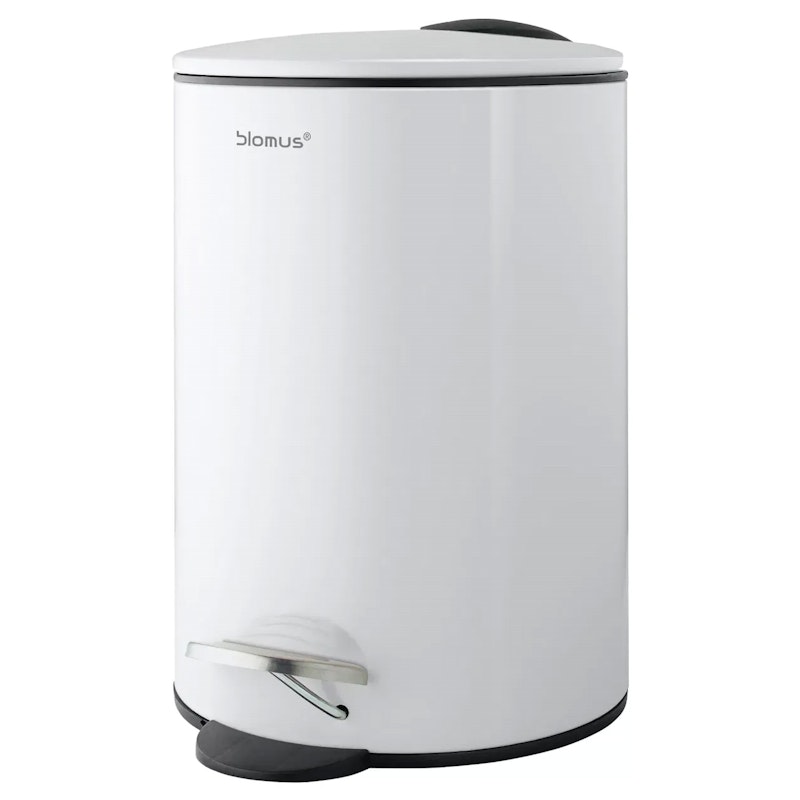 TUBO Pedal Bin 3 L, White