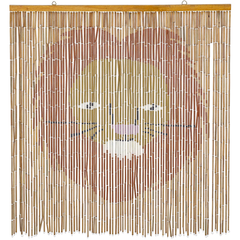 Leonel Wall Ornament Bamboo 85x90 cm