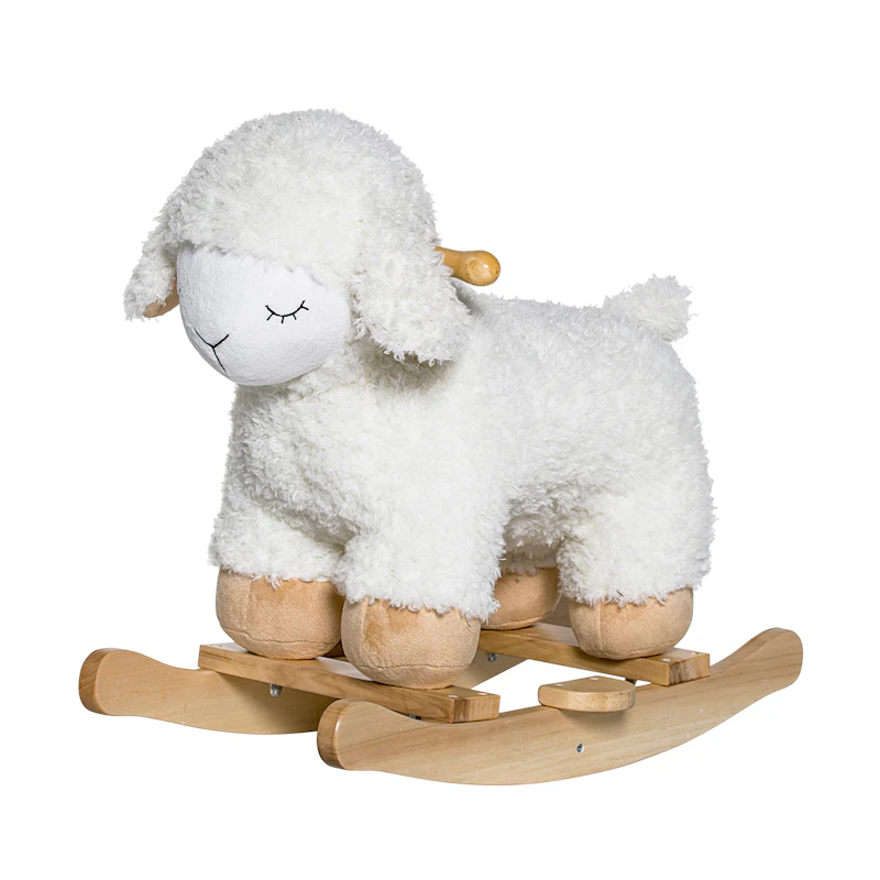 Rocking Horse, Nature/White