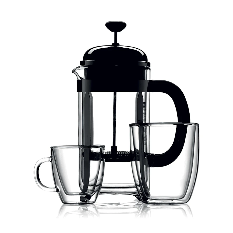 BISTRO Double wall Espresso Mug, 15 cl, 2-pcs | RoyalDesign.co.uk