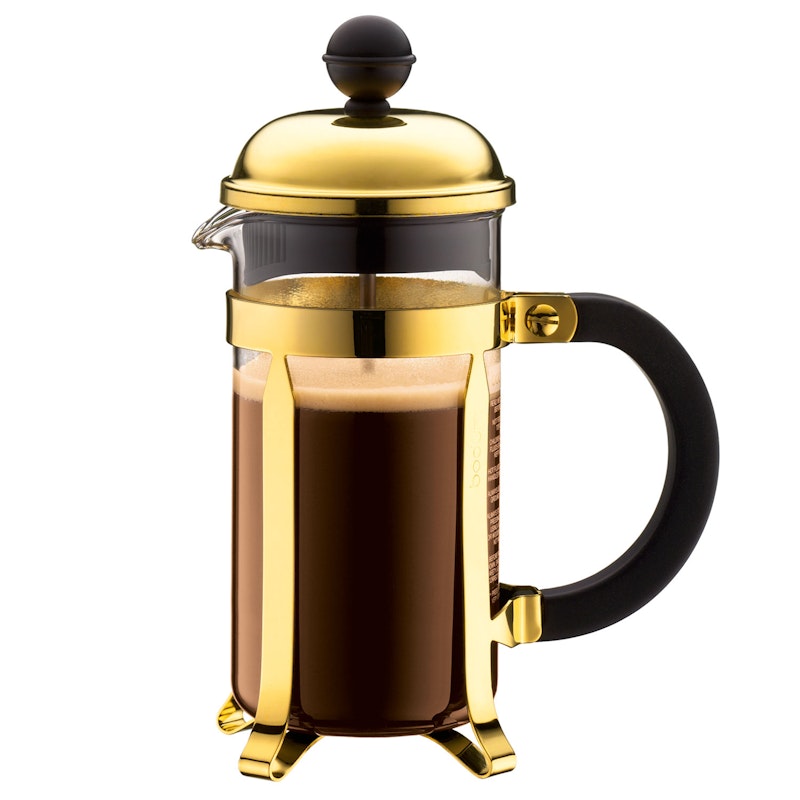 Chambord Coffee maker 3 Cups, Gold