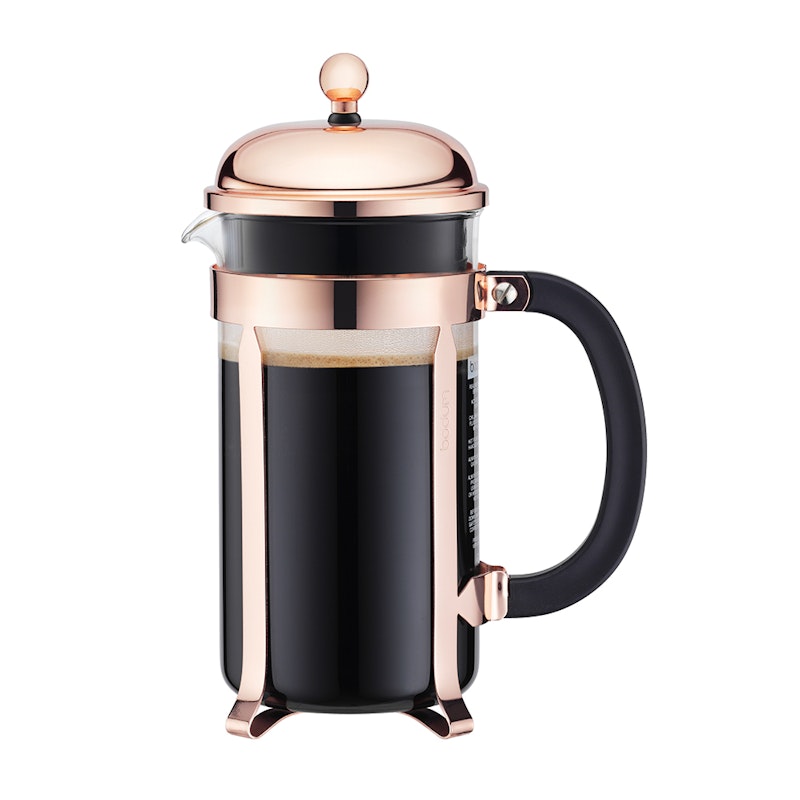 CHAMBORD Coffee Press 8 Cups, Copper