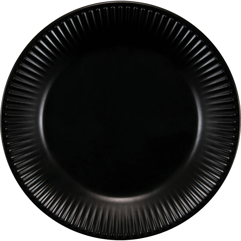Douro Plate 18 cm, Matte Black