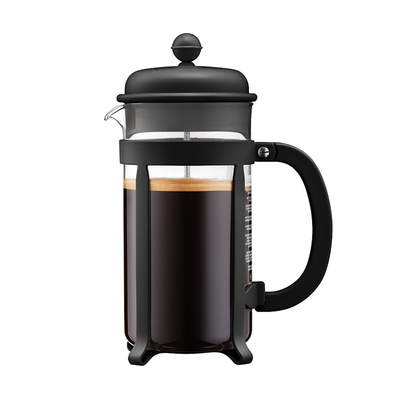 Java Coffee Press 8 Cups, Black