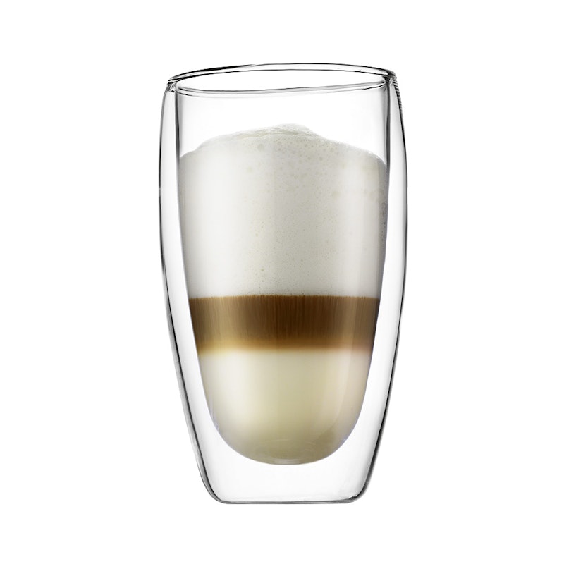 PAVINA Double wall Coffee Glass 45 cl 2 pcs