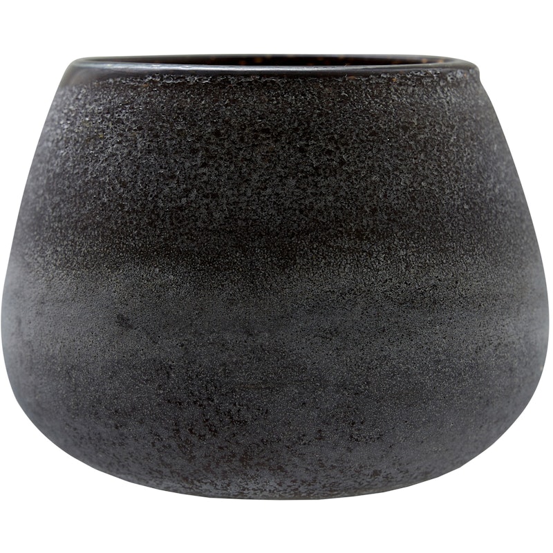 Norrvik Candle Holder Brown, Ø9 cm