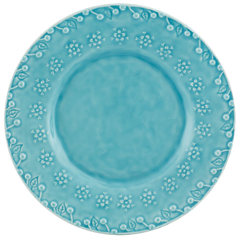 Flora Dessert Plate 23 cm, Blue