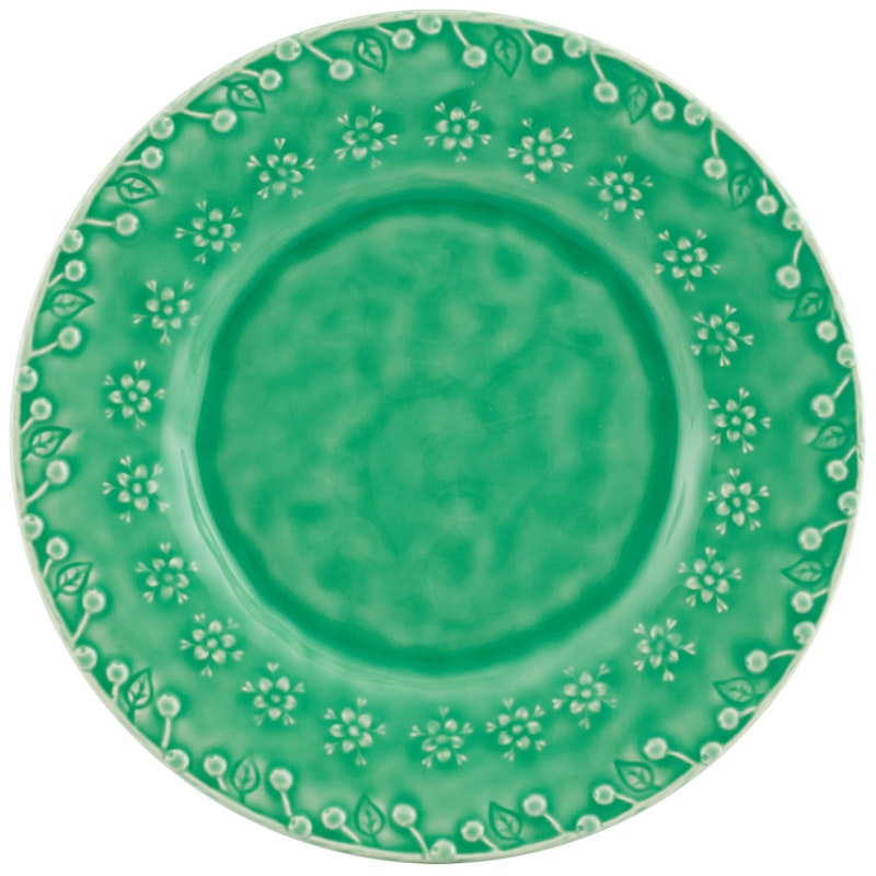 Flora Dessert Plate 23 cm, Green