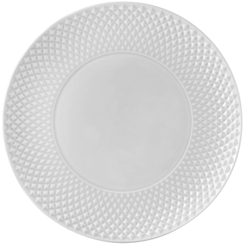 Bicos Serving Plate Ø33 cm, Cinza
