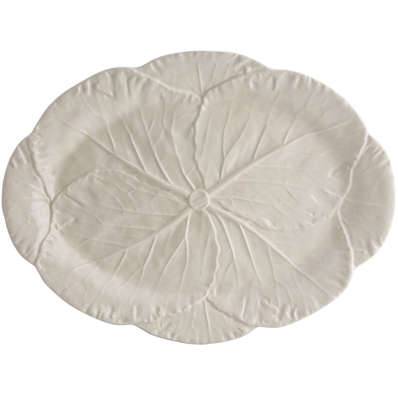 Cabbage Serving Dish 43 cm, Branco