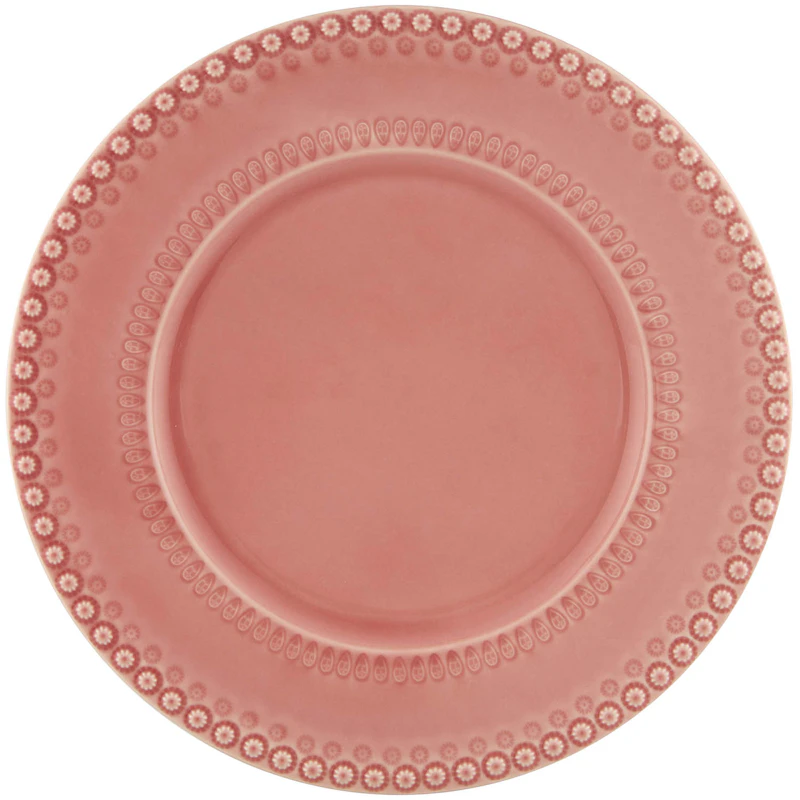 Fantasy Serving Plate Ø34 cm, Pink
