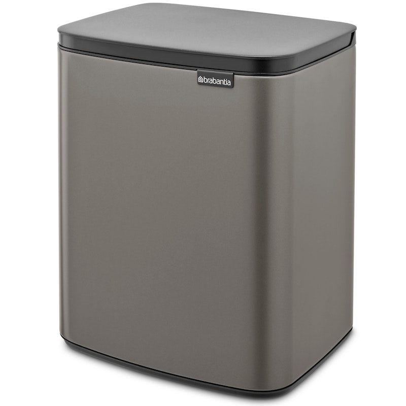 Bo Paper Bin 12 L, Platinum