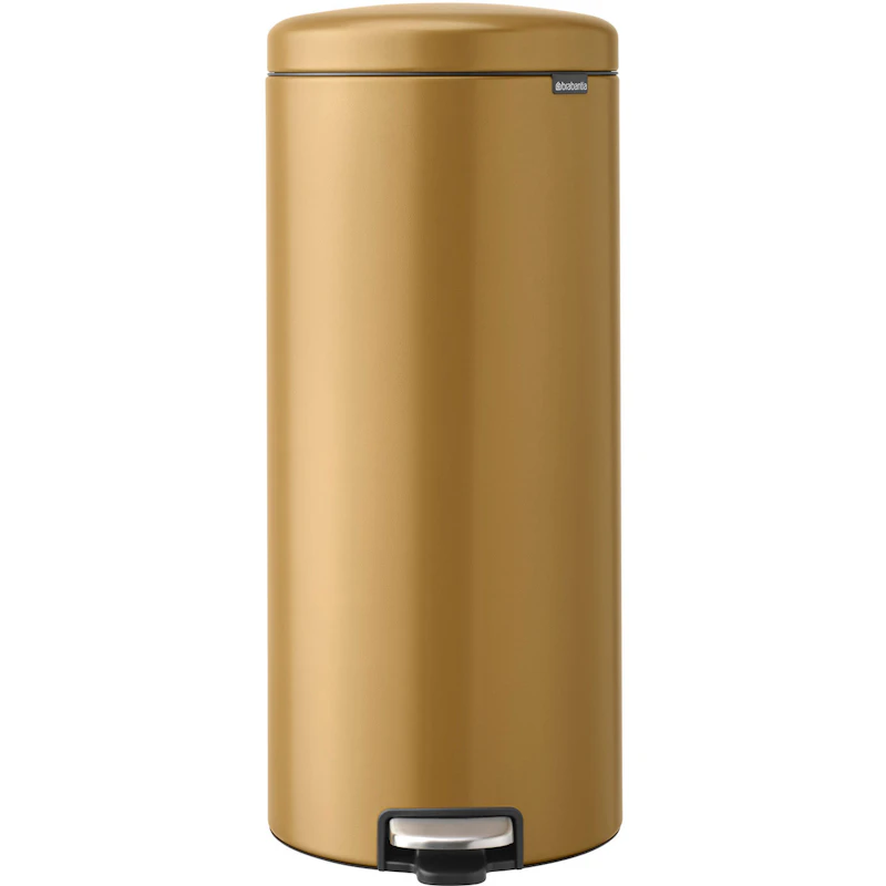 NewIcon Pedal Bin 30L, Warm Gold