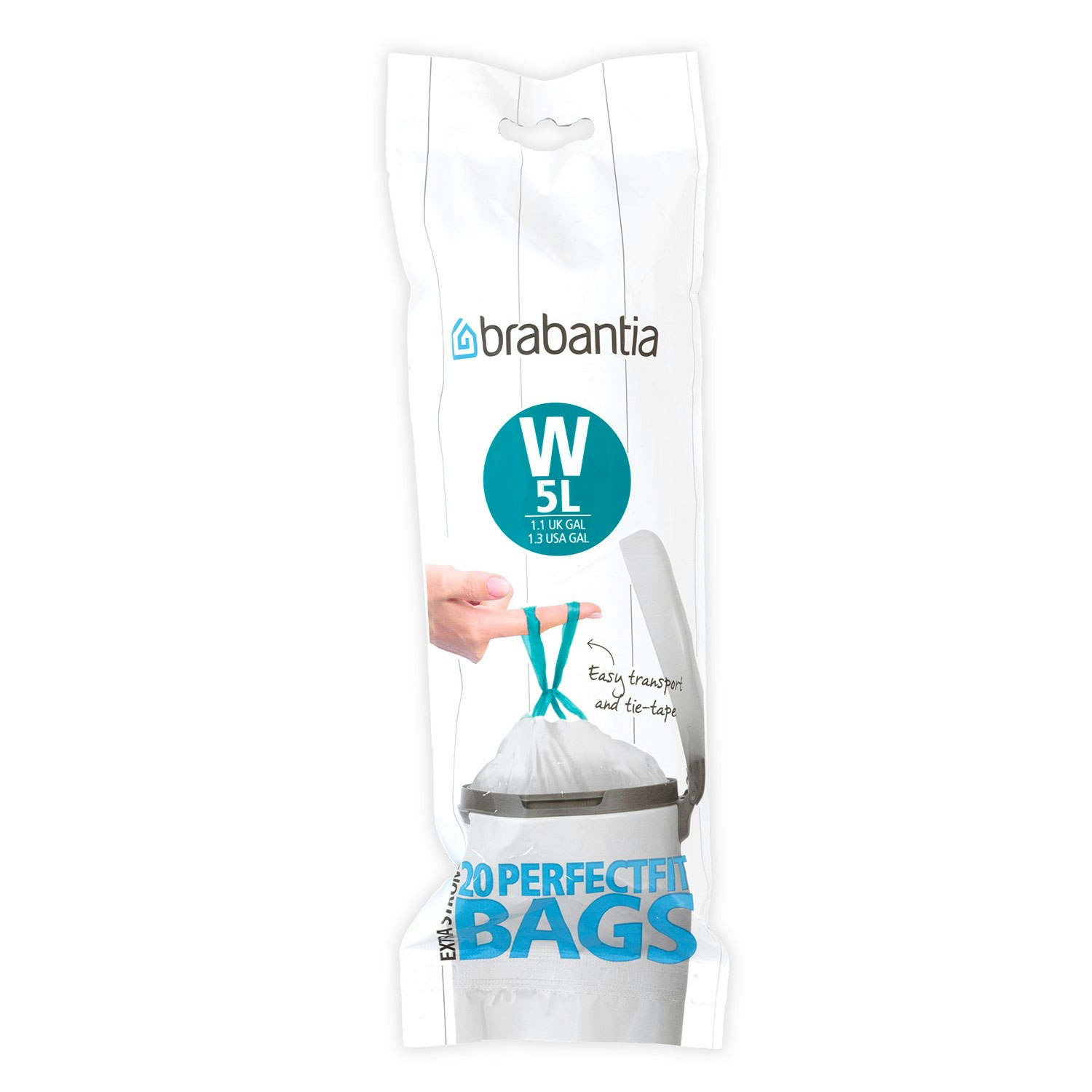PerfectFit Waste Bag W 5L 20 Pcs from Brabantia