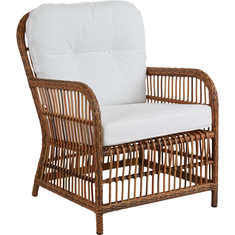Anemon Lounge Chair Natural White