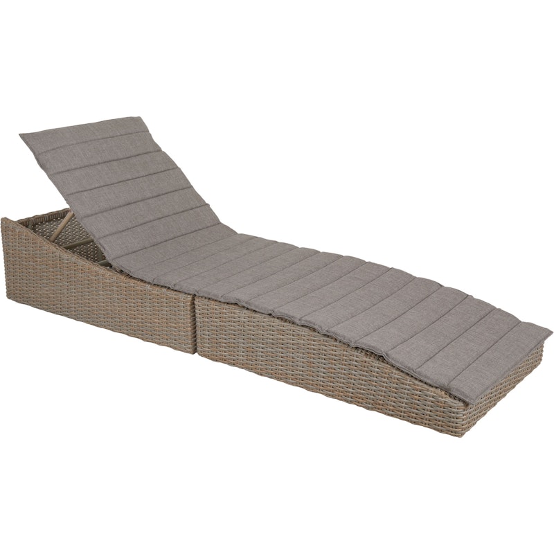 Ceibo Sunbed 66x202x76 cm, Beige