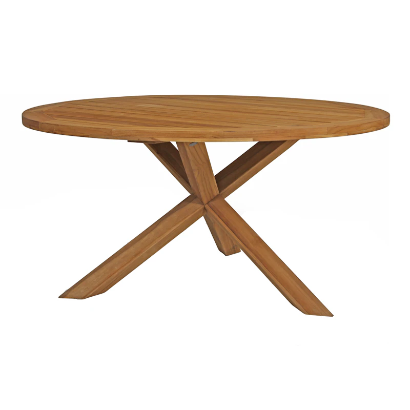 Eios Table Ø150, Teak