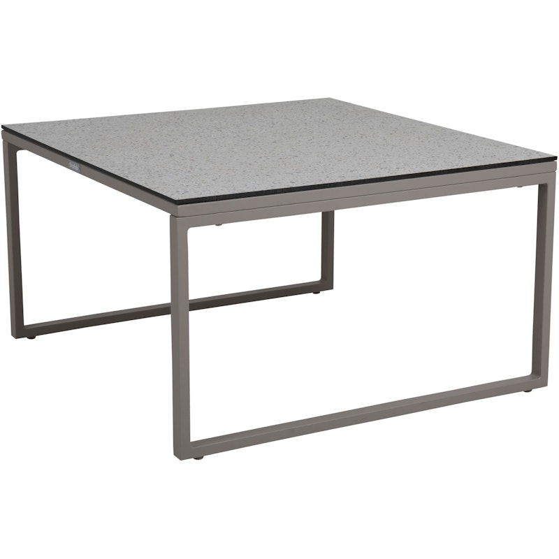 Talance Coffee Table Khaki/Terrazzo, 79x79x45 cm