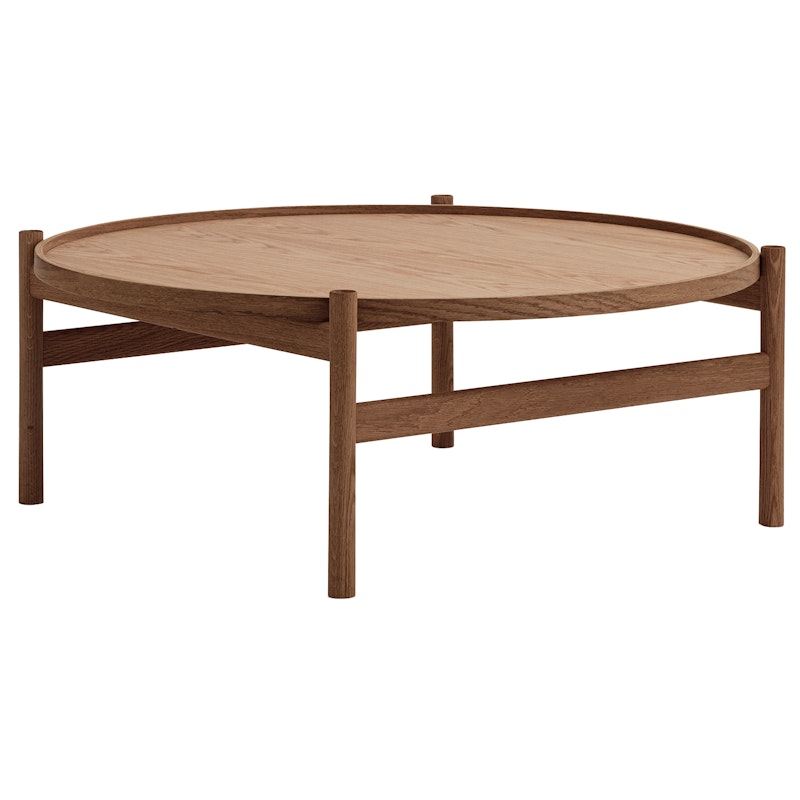 HB Coffee Table Ø100 cm, Smoked Oak