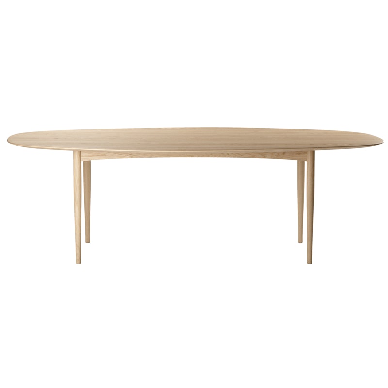 Jari Dining Table 105x240 cm, Oiled Oak