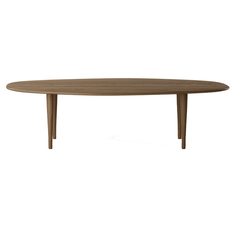 Jari Coffee Table Oval 130 cm, Fumed Oak