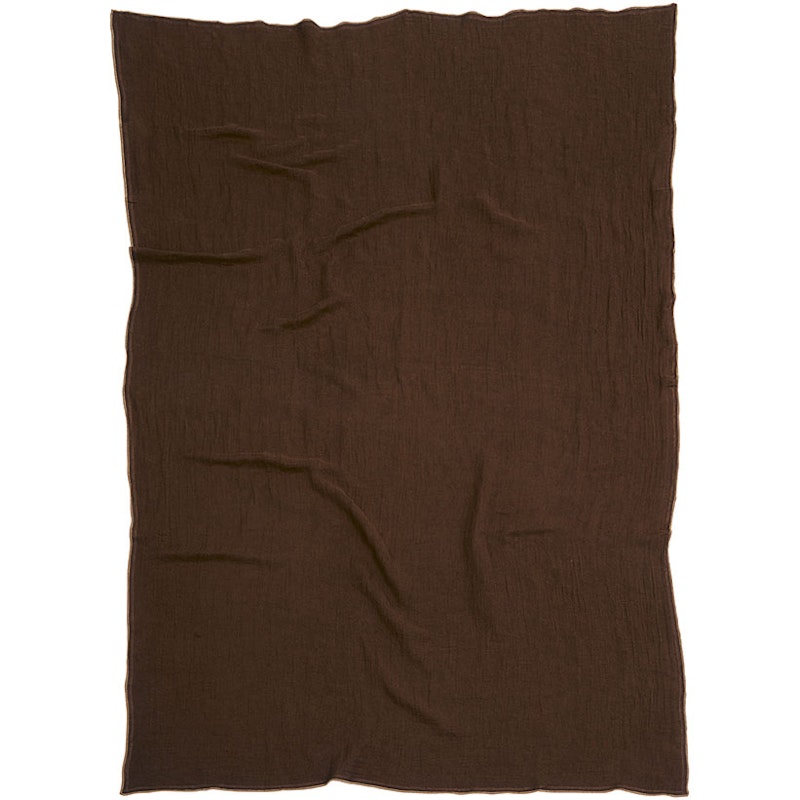 Evy Throw 130x190 cm, Dark Brown